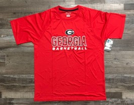 Champion Georgia Bulldogs Basketball Mens Large Short Sleeve T Shirt New... - £7.31 GBP