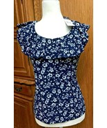 Vintage Ladies Chaps Missy small pullover Top NWT-PD 49.00 - $281.05 MXN