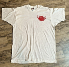 VTG Texas Tech Vs Texas Civil War 90s Chi Psi Single Stitch T-Shirt XL Cotton - £30.21 GBP