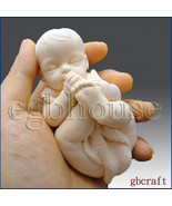 3D Silicone Soap Mold-Baby Sucking on its toes (2 parts mold)-free shipping - £30.56 GBP