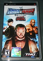 Sony Psp Umd Game   Thq   Wwe Smack Down Vs Raw 2008 Feat Ecw (Complete) - £15.98 GBP