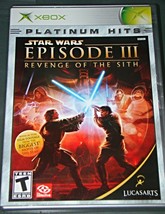 Xbox   Platinum Hits   Star Wars Episode Iii Revenge Of The Sith (Complete) - £14.15 GBP