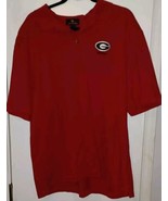 Georgia Bulldogs Polo Shirt Mens XLarge Red Golf Rugby UGA Short Sleeve ... - £11.85 GBP