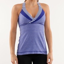 Lululemon Deep Breath Tank Top Heathered Pigment size 4 - £23.91 GBP