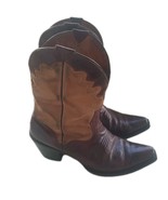 JB DILLON  Cowboy Boota SHORT BROWN SIZE 8.5 B 10967 - $49.99