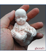 3D Silicone Soap Mold-Baby having fun(2 parts assembled mold) - Free Shi... - $28.00