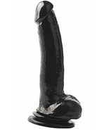 Basix Rubber Works 9 Inch Suction Cup Dong Black - $43.79 CAD