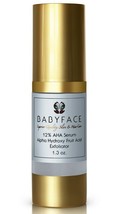 Babyface Strong AHA Serum Glycolic Hyaluronic Acid Exfoliating Skin Brightener - £18.08 GBP
