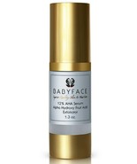 Babyface Strong AHA Serum Glycolic Hyaluronic Acid Exfoliating Skin Brig... - $22.71