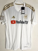 Adidas Mls Jersey Los Angeles Fc Lafc White Sz M - £13.13 GBP