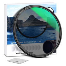 NEEWER 55mm Polarizer Filter CPL Filter with 30 Layers Nano Coatings Pol... - £40.70 GBP