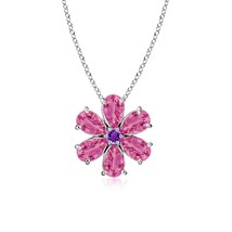 Authenticity Guarantee

ANGARA 2.76 Ct Pink Sapphire Flower Cluster Pendant w... - $1,466.10