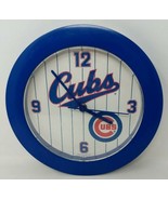 Chicago Cubs MLB Baseball Wall Clock Works Working Striped VTG 1990s 90s... - £19.43 GBP