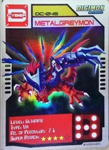 Bandai Digimon S1 D-CYBER Card Special Holographic Metalgreymon - $69.99