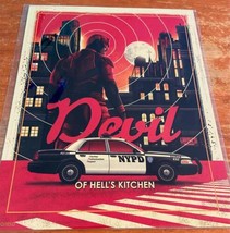 Marvel Daredevil Hell&#39;s Kitchen Fan Art Print 8 x 10 Bam Geek 810/1150 Signed - £13.90 GBP