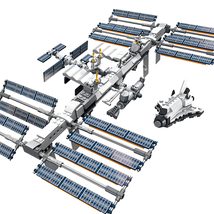 International Space Station Building Blocks Model Building Kit Adult Set... - £36.33 GBP
