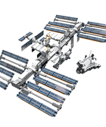 International Space Station Building Blocks Model Building Kit Adult Set... - £36.38 GBP