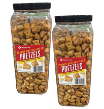 2 Packs Member&#39;s Mark Peanut Butter Filled Pretzels (44 Ounce) - $34.13