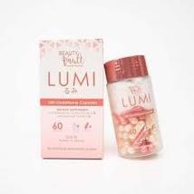 2 Bottles Lumi glutathione skin lightening / bleaching capsules - £102.00 GBP