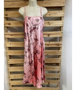 NEW Vintage 1990&#39;s Sensara Pink Floral Nightgown Teddy Chemise Woman&#39;s X... - $750.22 MXN