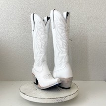 Lane MEGAN MORONEY Smokeshow Womens Cowboy Boots 6.5 White Western Cowgi... - $247.50