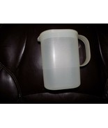 Vtg 70s-80s Tupperware Clear fridge door jug 1529 2-way Pour &amp; Store lid... - $435.35 MXN
