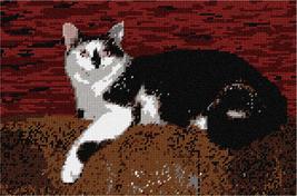 Pepita Needlepoint kit: Cat On Couch, 12&quot; x 8&quot; - £68.36 GBP+
