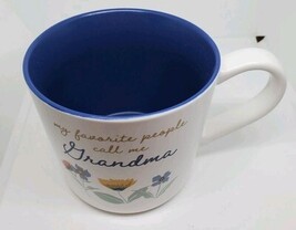 Threshold Stoneware 15oz My Favorite People Call Me Grandma Mug 2 Sides image 4