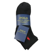 Polo Ralph Lauren Classic Sport Low Cut Socks Mens Size 6-13 Black (6-Pa... - $24.99