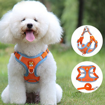 Dog Harness Cat Harness Reflective Dogs Leashs Soft Mesh Chest Strap - £10.45 GBP+