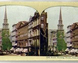 Stereoview  Old South Meeting House Boston Massachusetts - £9.55 GBP