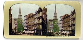 Stereoview  Old South Meeting House Boston Massachusetts - £9.49 GBP
