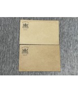 Vintage Bedford Hotel Paris France Postcards Lot of 2 Unused 10c Carte Postale - $24.74