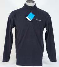 An item in the Fashion category: Columbia Half Zip Black Lightweight Fleece Jacket Men's NWT