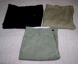 Dockers Men&#39;s Casual Pants 32/32 Lot Of 3 Straight Leg Classic Fit Excel... - $34.99