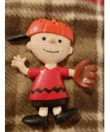 1969 RUBBER CHARLIE BROWN BASEBALL FIGURE - $5.53