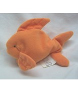 TY 1993 Teenie Beanie GOLDIE ORANGE FISH 4&quot; STUFFED ANIMAL Toy McDonald&#39;... - $282.14 MXN