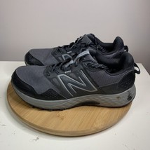 New Balance 410 V8 Mens Size 10.5 Trail Running Shoes Grey Hiking MT410LB8 - $44.54