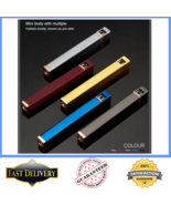 Portable Simple Design Metal Refillable Gas Windproof Cigarette Cigar Li... - $24.99