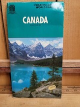  1988 Bartholomew World Travel Map of Canada Scale 1:5 8000 000 Vintage - £9.51 GBP