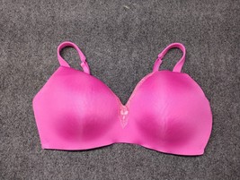 Cacique Bra Women 42DD Pink Simply Wire Free Full Coverage T Shirt - $16.67