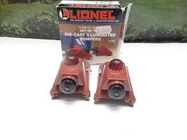 LIONEL TRAINS - 62283 SET OF TWO DIECAST BUMPERS- 0/027 BOXED -NEW- M43 - $23.70