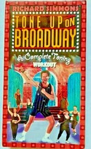 Richard Simmons Toning Workout VHS Tone It Up on Broadway Exercise Video Sealed - £6.75 GBP
