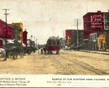 Vtg Postcard 1910s Duotone Gartner &amp; Bender Salesman Sample Hand Colored - $15.79