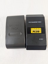 Panasonic Battery Pack PV-BP18 &amp; DPV-4019 Set 2 For Camcorder For Parts Repair - £14.19 GBP