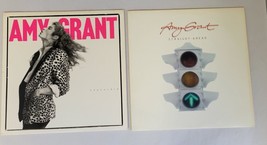 Lot 2 Amy Grant LP Records Straight Ahead SPCN Insert Unguarded 1985 - £9.00 GBP