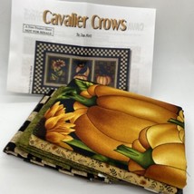 Henry Glass &amp; Co. Cavalier Crows Runner &amp; Bench Sewing Kit NEW - $33.24