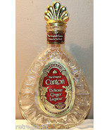 Canton Delicate Ginger Liqueur Empty Clear Bottle 375ml Imported - £26.62 GBP