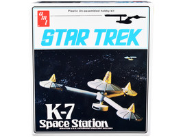 Skill 2 Model Kit K-7 Space Station &quot;Star Trek&quot; (1966-1969) TV Series 1/7600 Sca - £47.73 GBP