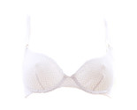 L&#39;AGENT BY AGENT PROVOCATEUR Womens Bralette Elegant Printed White Size S - $29.09